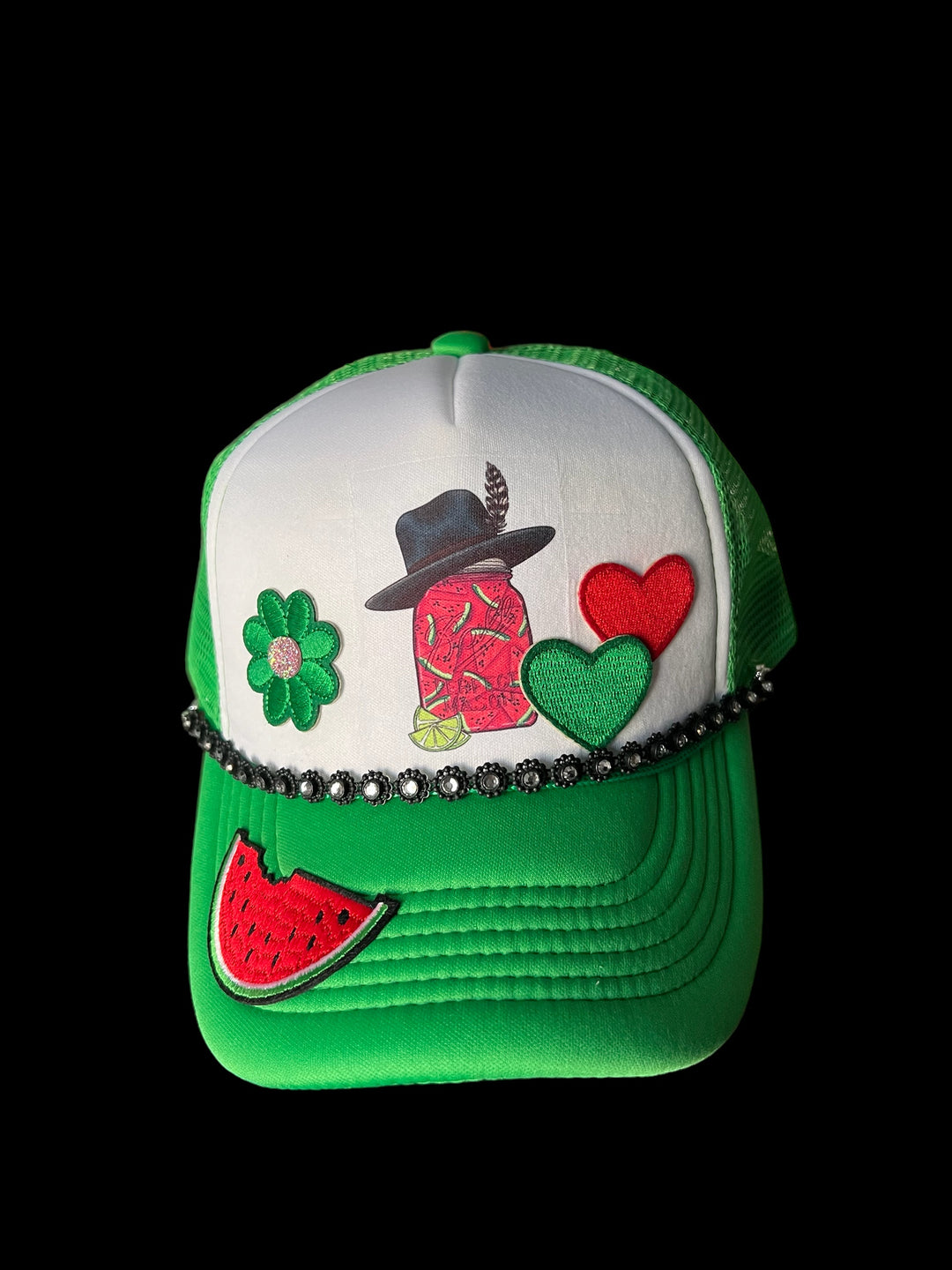 Trucker Hat Watermelon Moonshine Edition